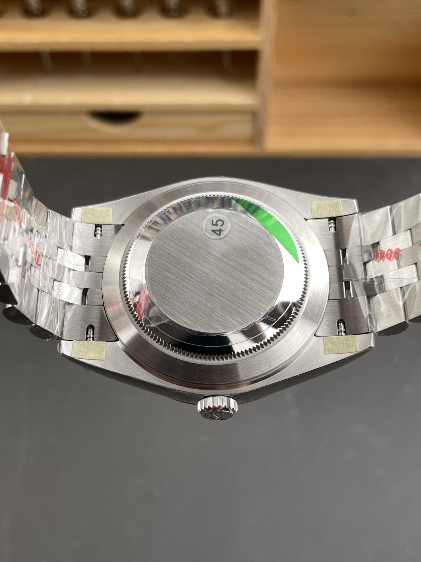 Smoky Green Datejust Enamel Gradient Green Dial