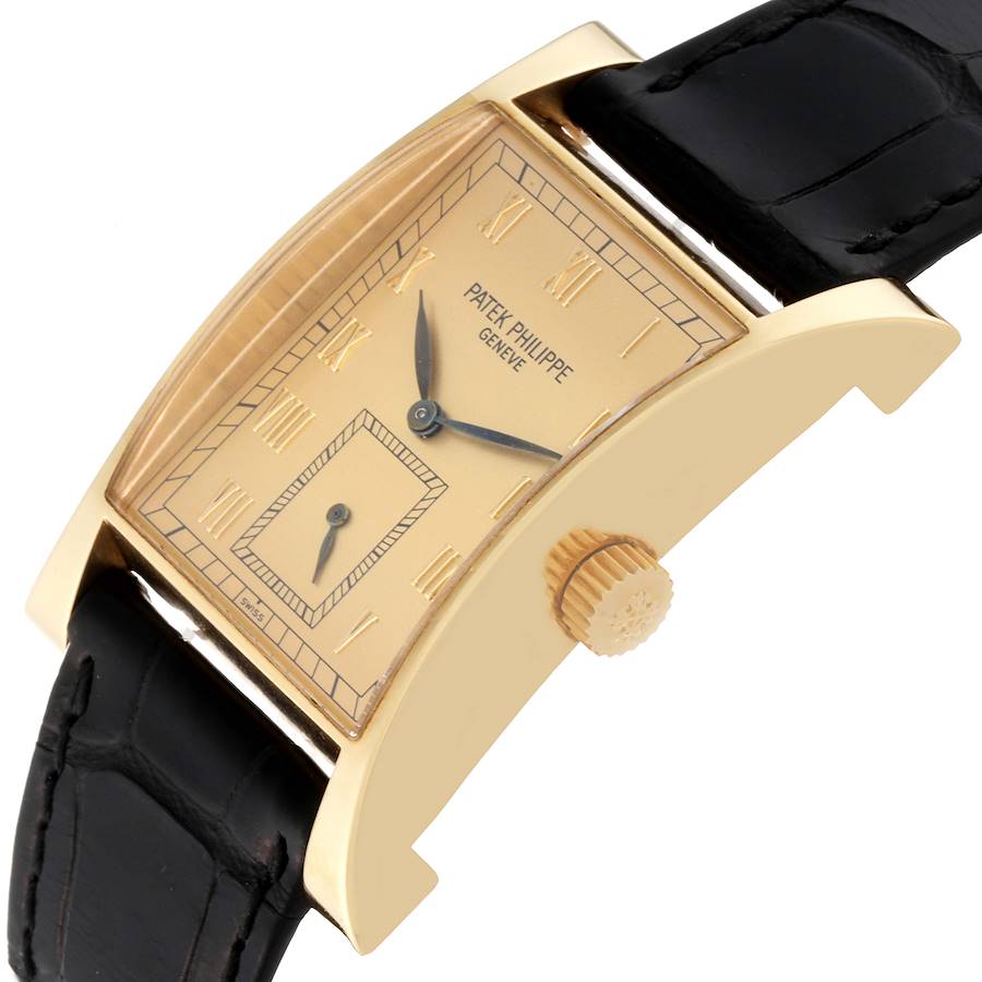 Patek Philippe Pagoda Yellow Gold Limited Edition Mens Watch 5500J