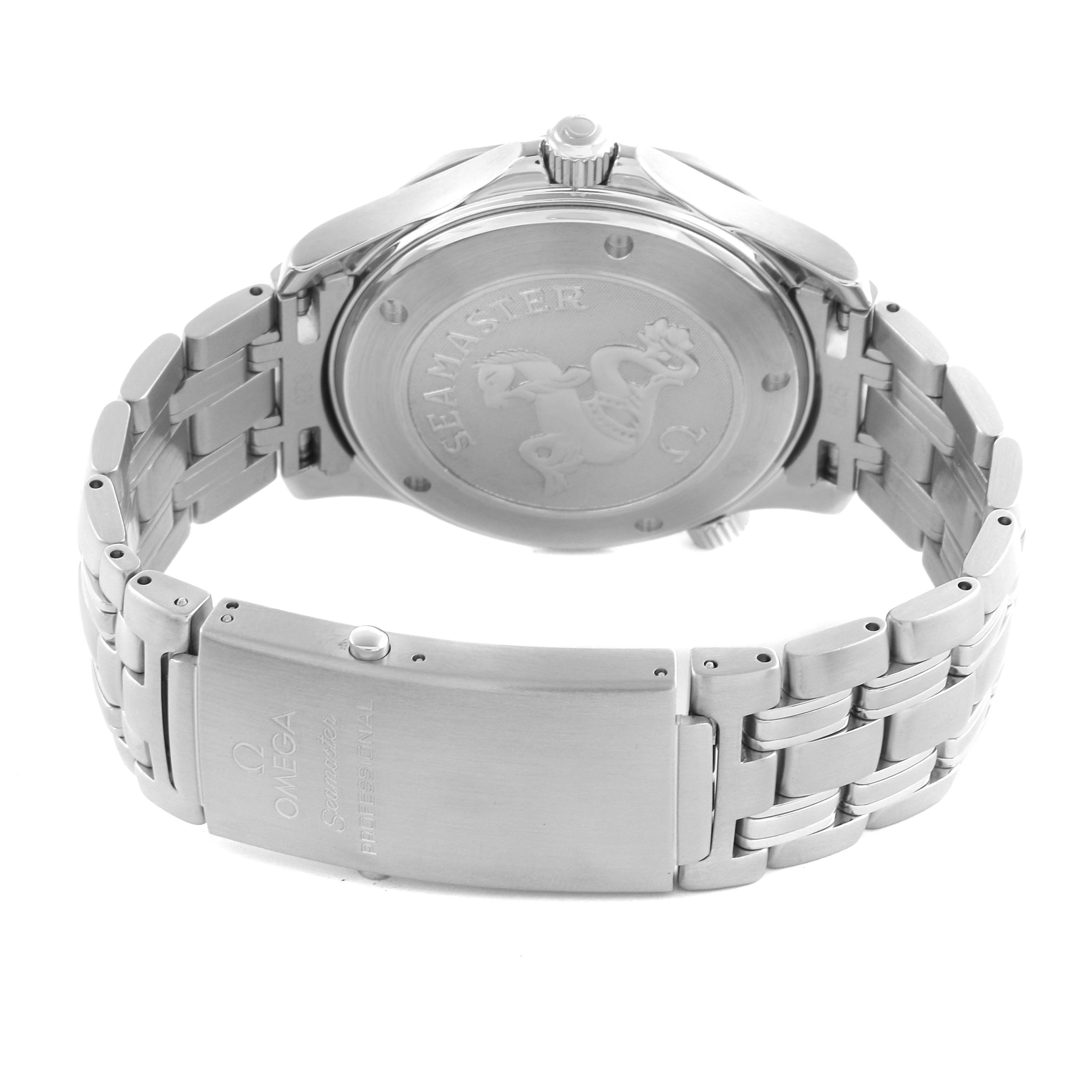 Omega Seamaster Quartz Black Dial Steel Mens Watch 41.0 MM 212.30.41.61.01.001