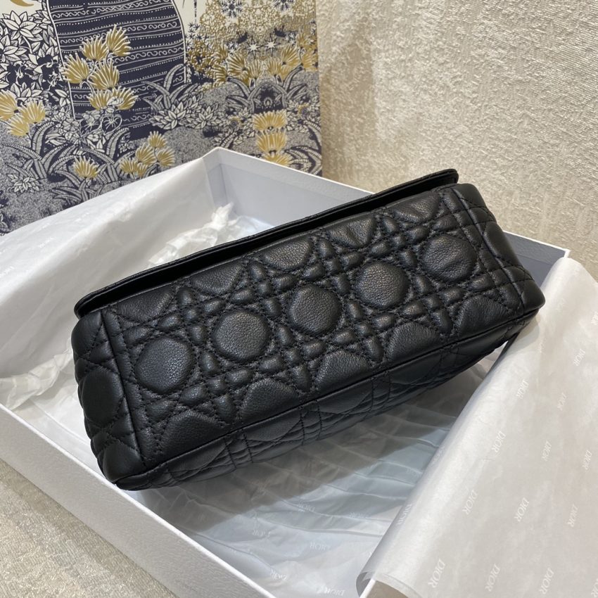 Replica Dior Caro Bag Black
