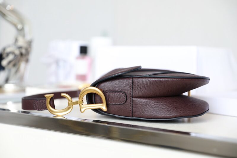 Replica Dior Saddle Bag Bordeaux