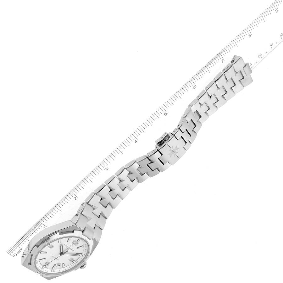 Vacheron Constantin Overseas Silver Dial Steel Mens Watch 47040
