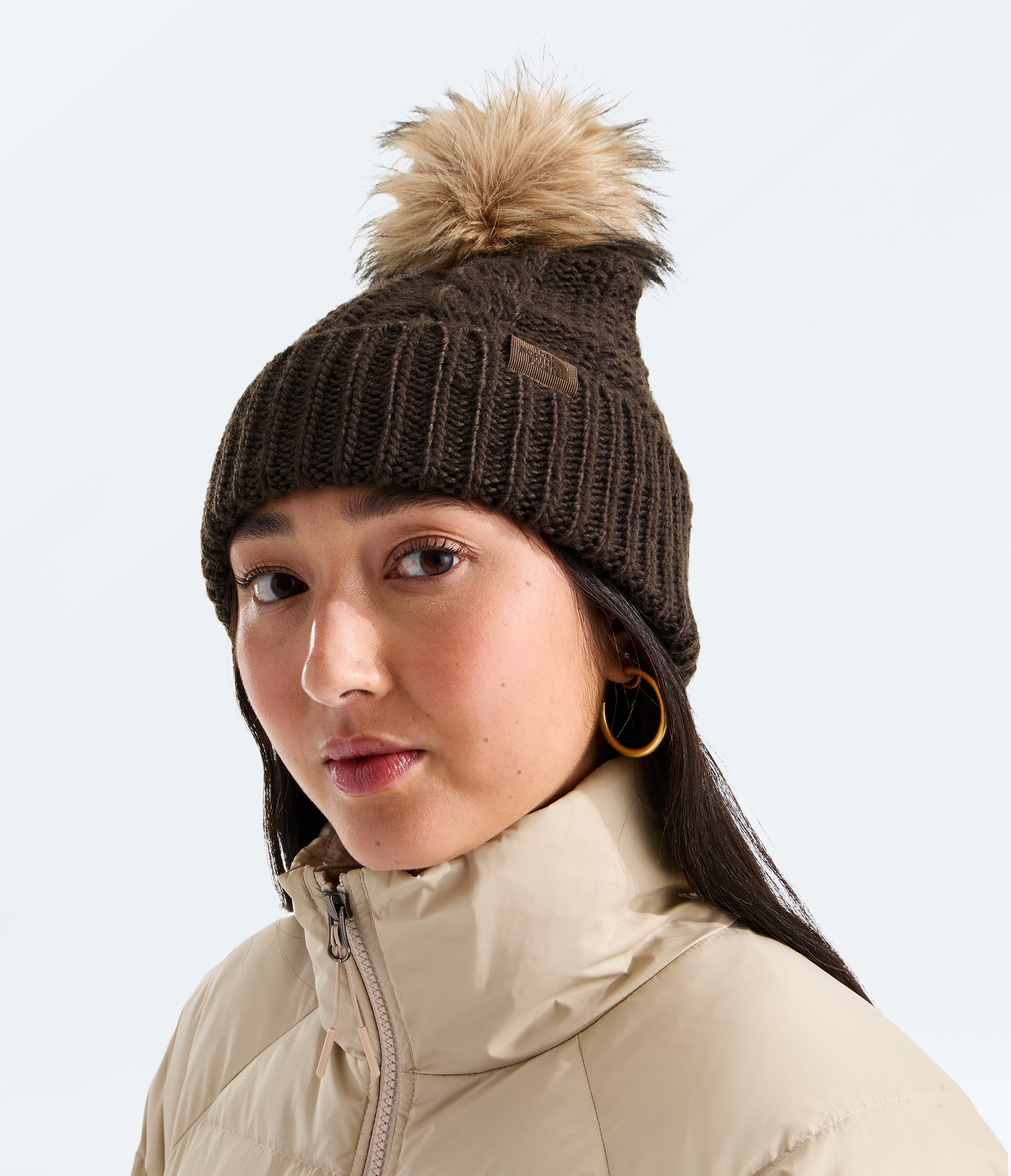 Women’s Oh Mega Fur Pom Beanie