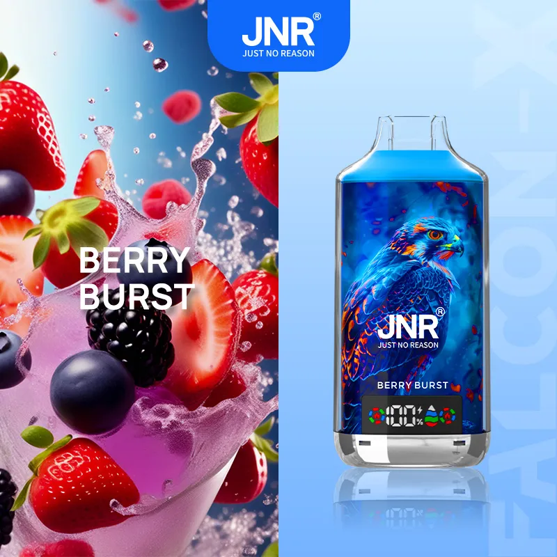🔥 JNR Falcon-X 18K Jednorazowy Vape | 2% Nikotyny 💨 18,000 Puffów 🍓🥭❄️ | Ulepszona wersja 16K 🚀 | Szybka wysyłka z Polski 1-3 dni 🚚🇵🇱 | Amerykańska jakość 🇺🇸