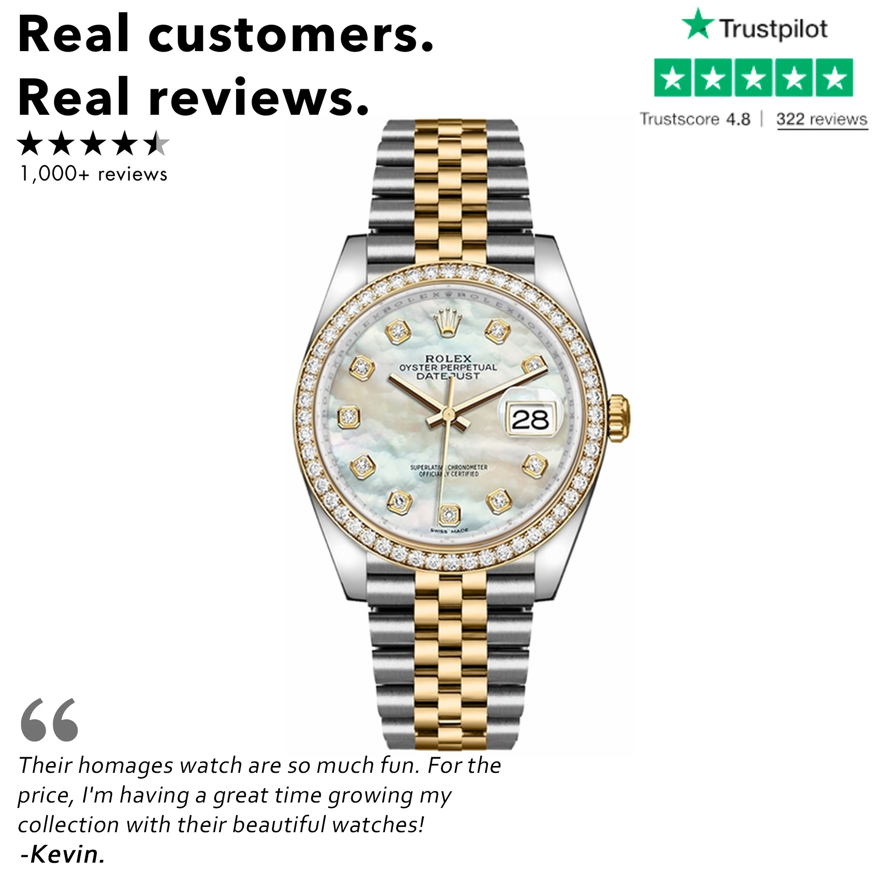 ?Limited Stock-Rolex Lady Datejust 28mm/31mm/36mm 18K Yellow Gold Jubilee Bracelet Diamond Bezel Mother of Pearl Diamond Dial Ref: 279381RBR-0013 /Ref: 279383rbr-0019
