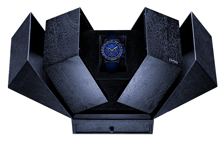 DiW Rolex Daytona Carbon "MIAMI BLUE"
