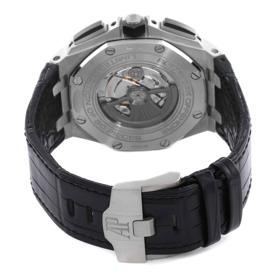 Audemars Piguet Royal Oak Offshore Limited Edition White Gold Mens Watch 26417BC
