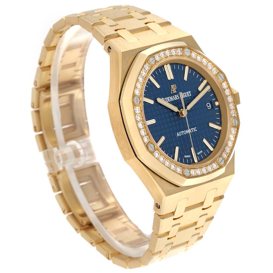 Audemars Piguet Royal Oak 37mm Yellow Gold Mens Watch 15451BA