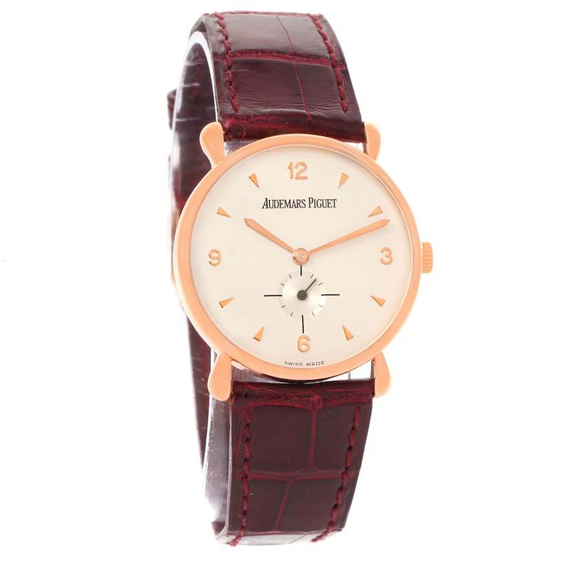 Audemars Piguet Vintage 18K Rose Gold Round Limited Edition Watch