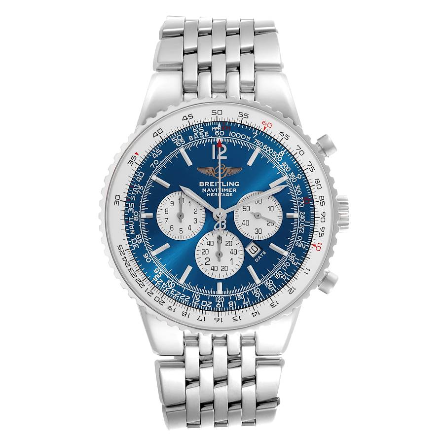 Breitling Navitimer Heritage Blue Dial Automatic Mens Watch A35340