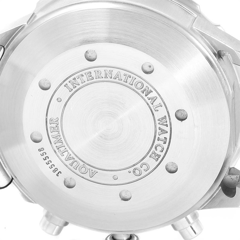 IWC Aquatimer Automatic Chrono Day Date Mens Watch IW376710