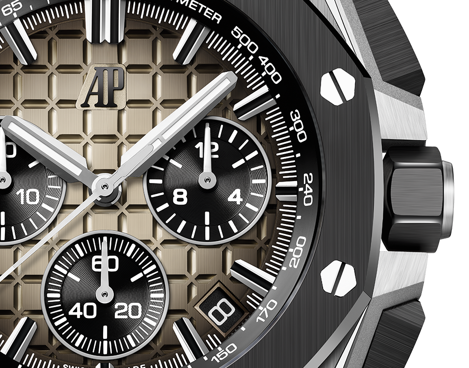 OFFSHORESmoked Light Brown Dial CHRONOGRAPH 43mm