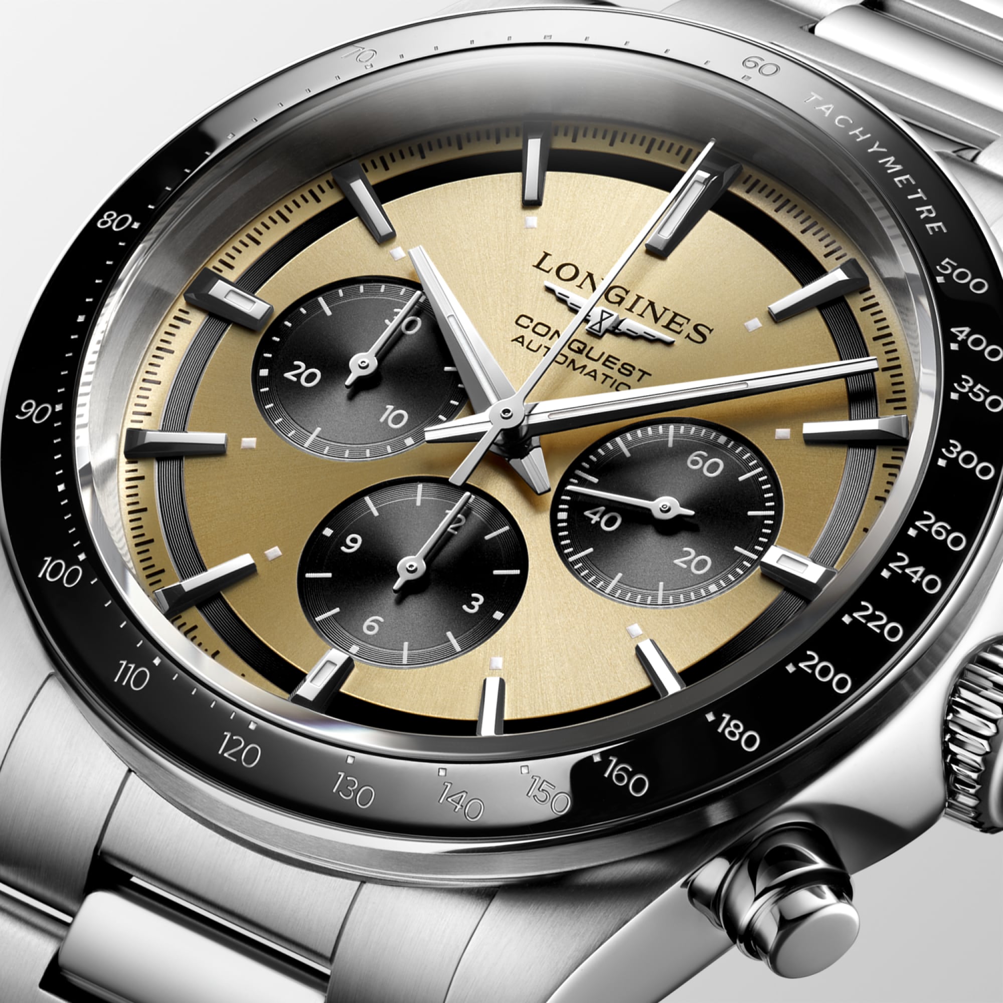 Longines Conquest Chronograph L3.835.4.32.6 Case size:&Oslash; 42 mm