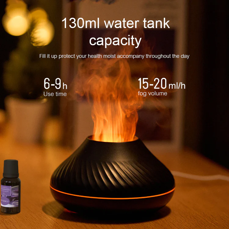 RGB Flame Aroma Diffuser 130Ml