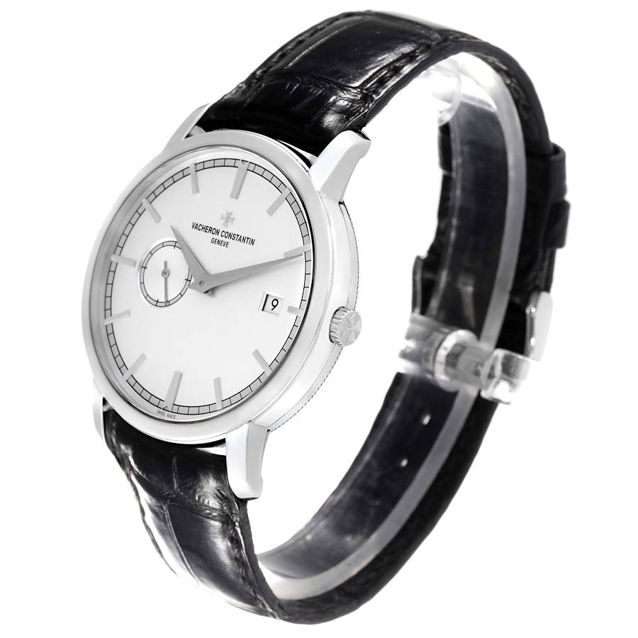 Vacheron Constantin Traditionnelle White Gold Mens Watch 87172
