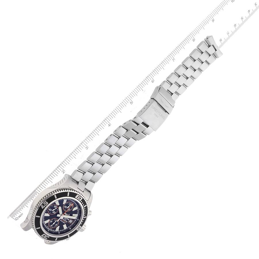 Breitling SuperOcean Chronograph II Orange Abyss Dial Watch A13341