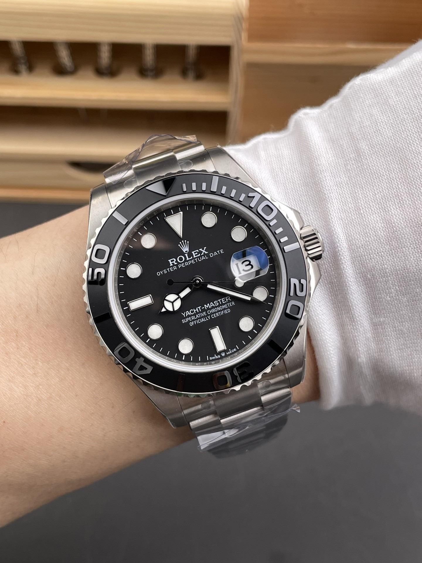 Titanium Yacht-Master Ceramic Bezel EWE Factory