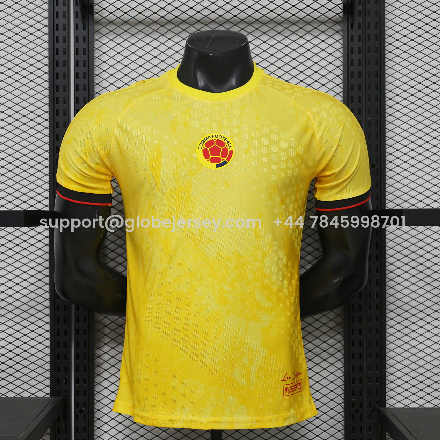 Colombia 2026 Yellow Special Jersey - Player Version