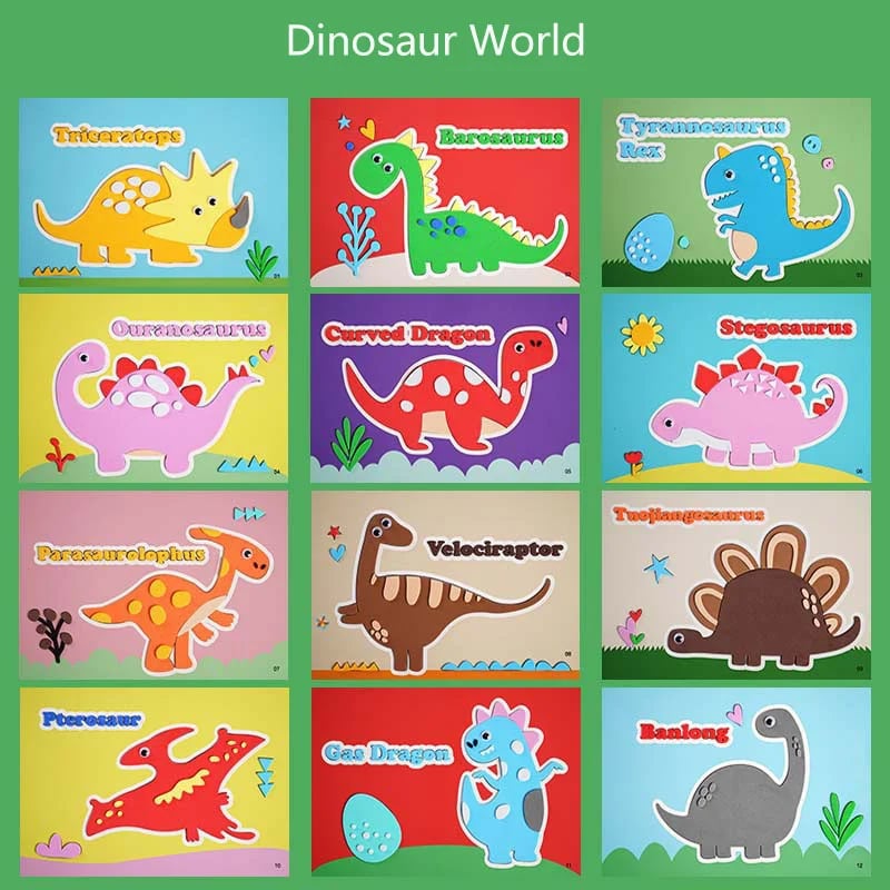 🔥LAST DAY 49% OFF-Cartoon EVA Sticker Toys - BUY 2 FREE SHIPPING