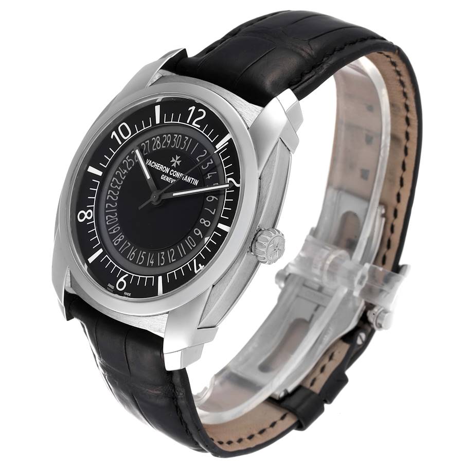 Vacheron Constantin Quai De L'ile Date Steel Mens Watch 4500S