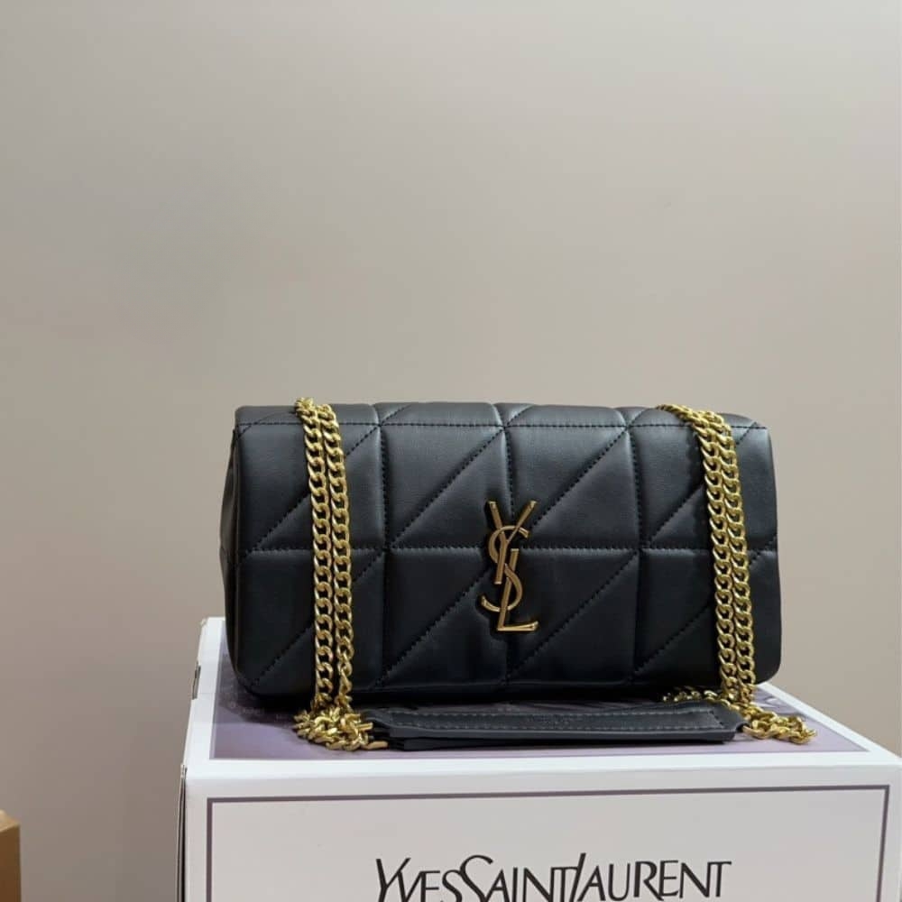 Saint Laurent Jamie Medium In Black 26Cm 515821Cop671000