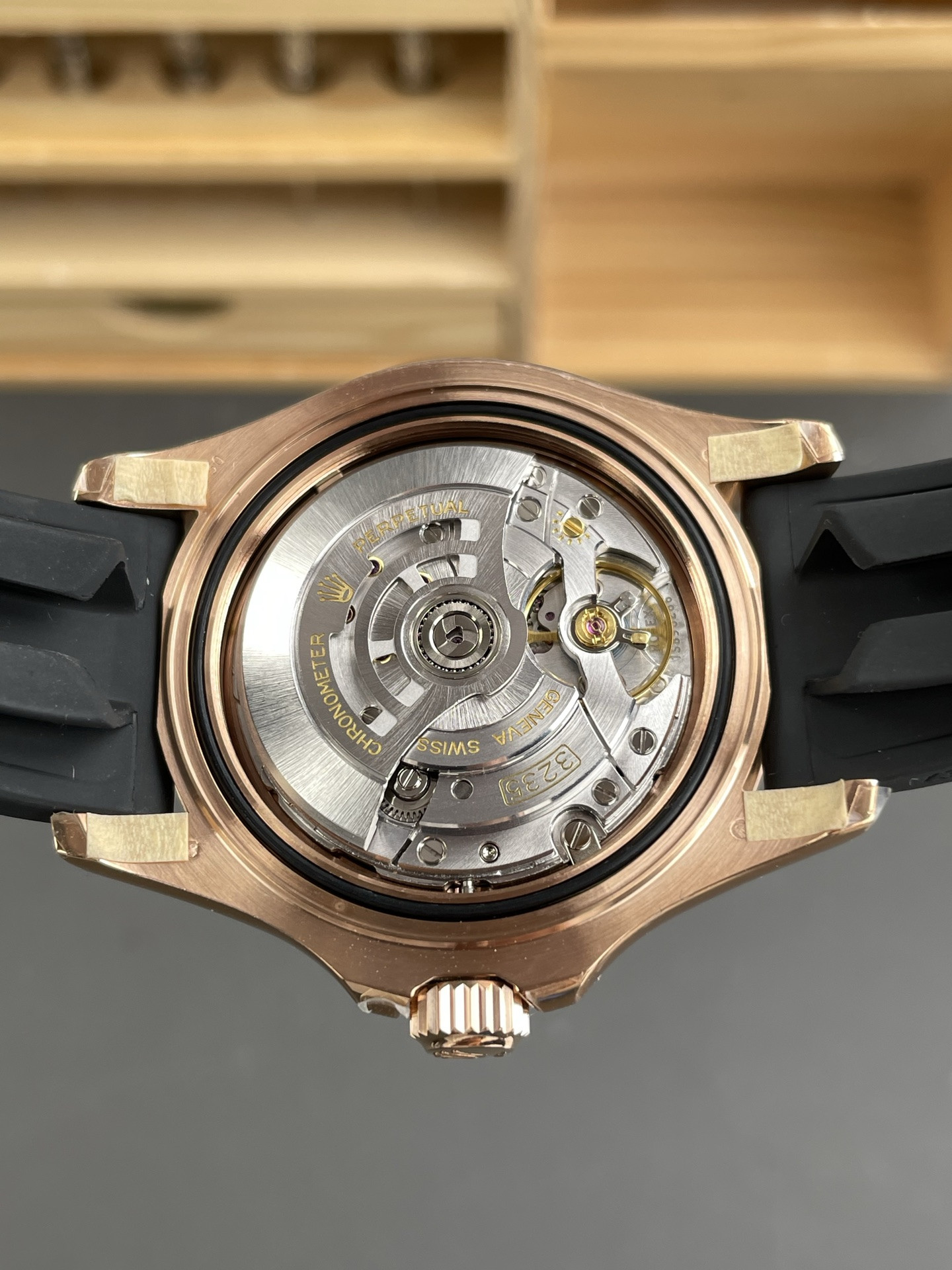 Rose Gold Yacht-Master VS Factory