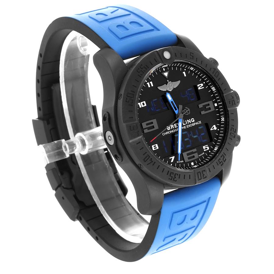 Breitling Exospace DLC Coated Titanium Mens Watch VB5510