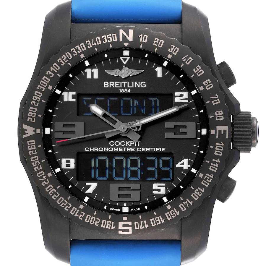 Breitling Cockpit B50 Night Mission PVD Titanium Watch VB5010