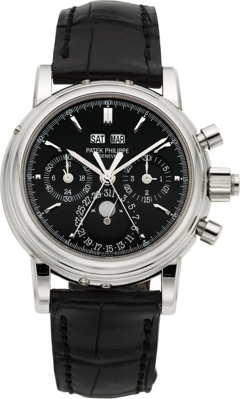 Patek Philippe Grand Complications 5004P Black Dial Watch