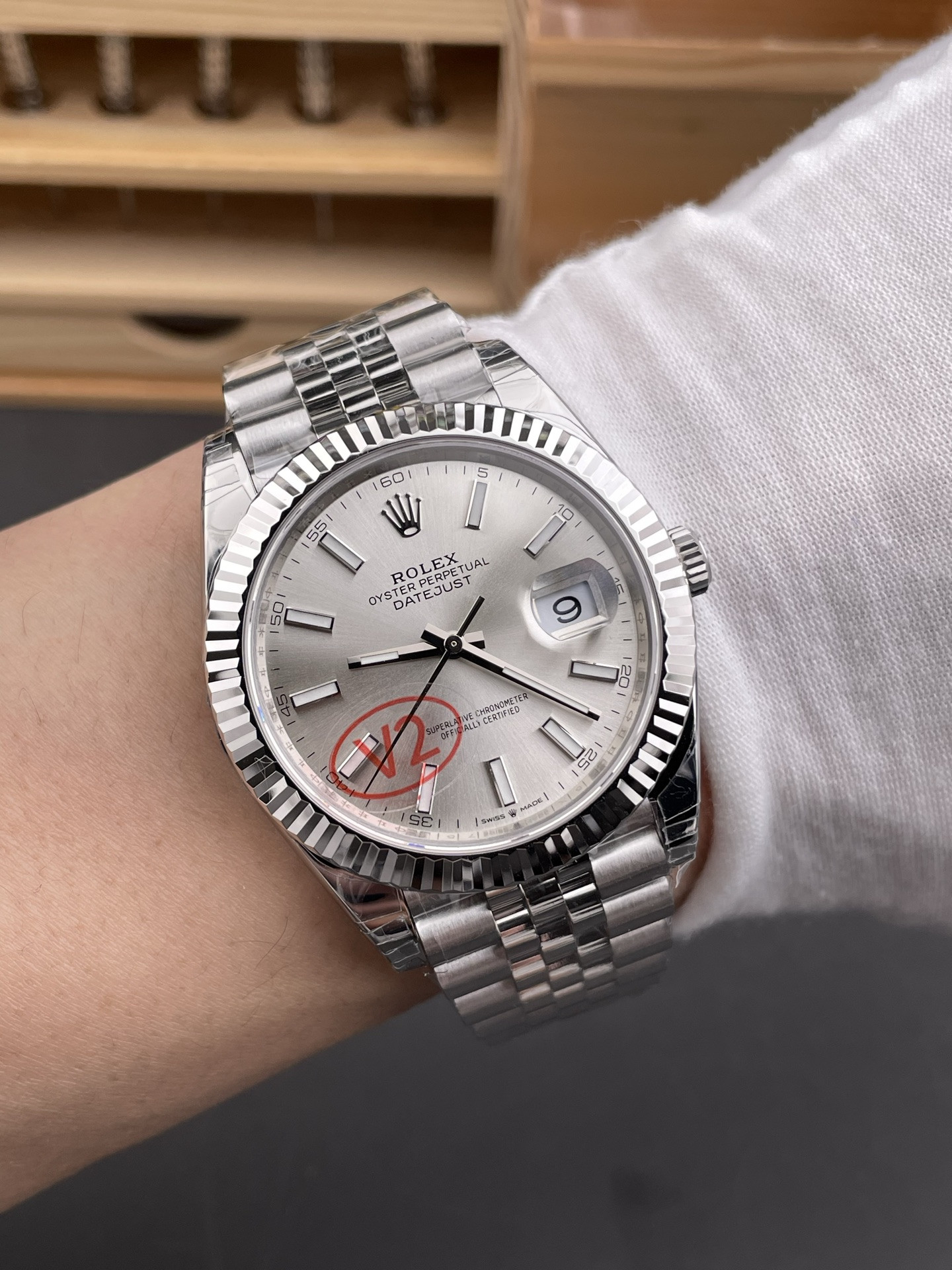 Silver Dial Datejust V2 Version