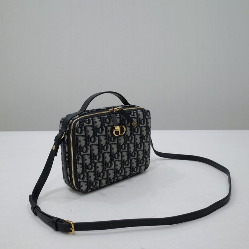 Replica Dior Caro Box Bag Cd Print