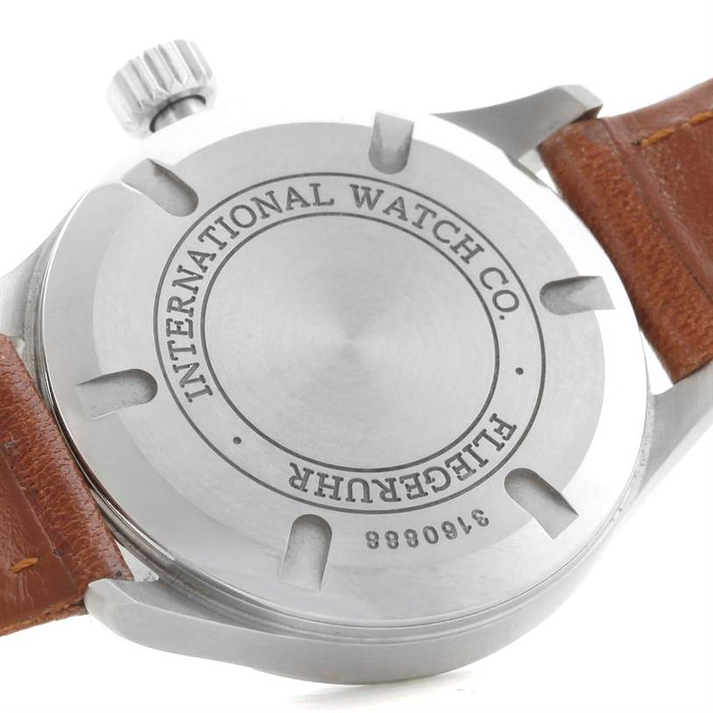 IWC Spitfire Midsize Silver Dial Automatic Watch IW325602