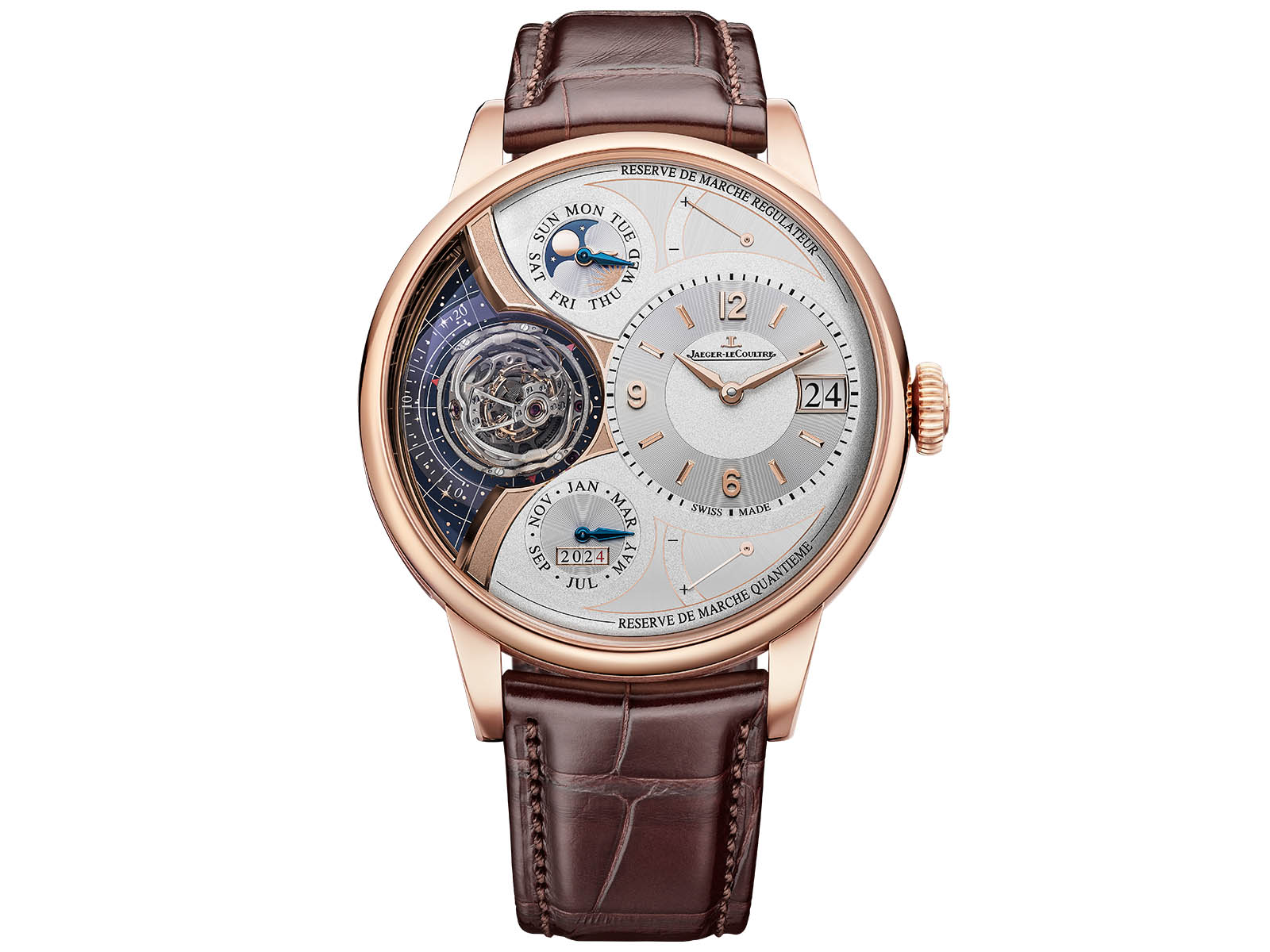 Jaeger-LeCoultre NEW THREE-AXIS TOURBILLON