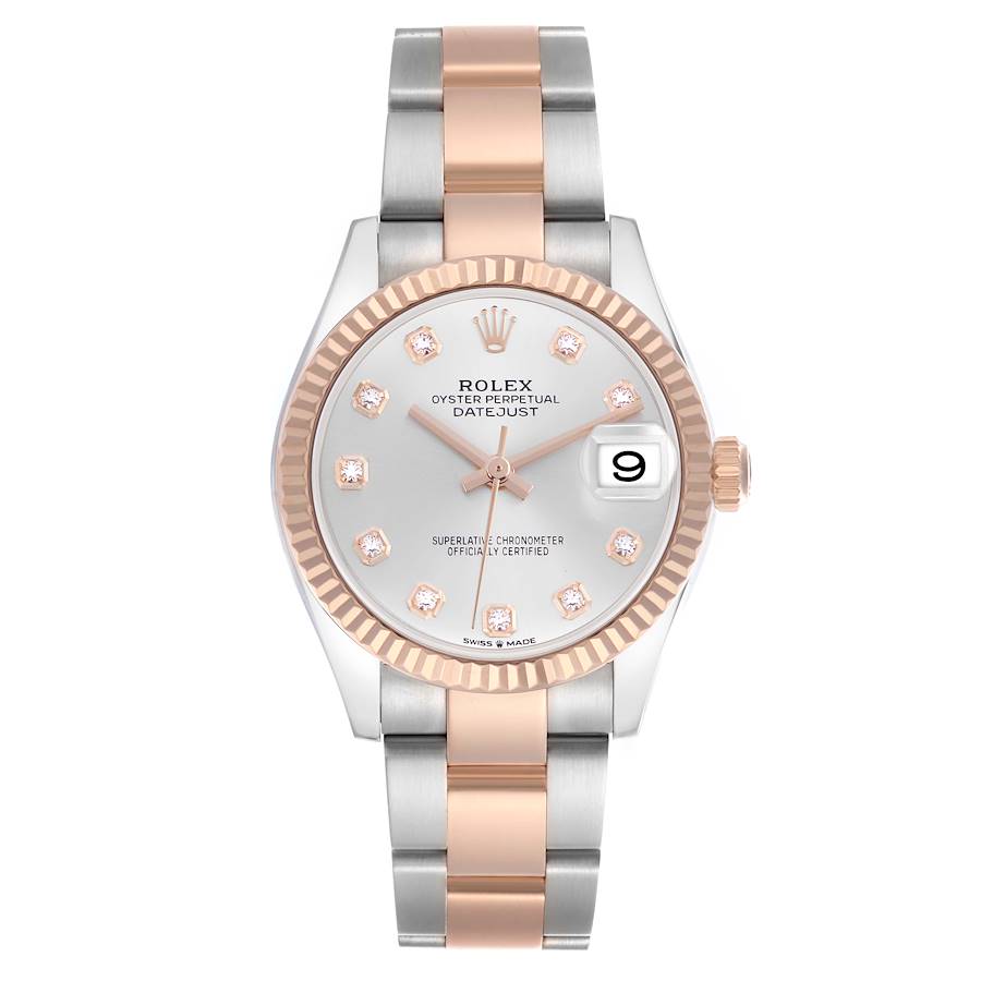 2025 NEW Rolex Datejust 31 Oyster, 31 mm, yellow gold and diamonds M278288RBR-0041