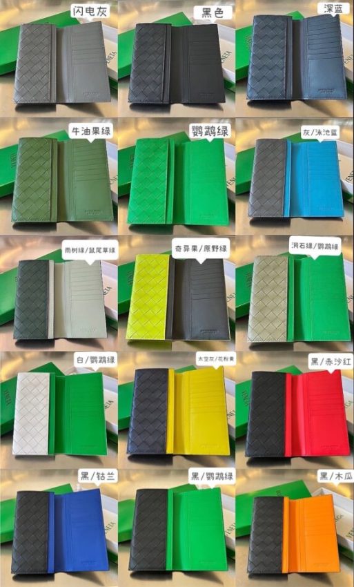 Replica Bottega Veneta Folding Long Wallet