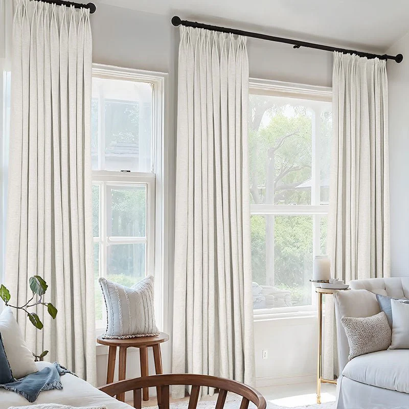 Custom Heavyweight Linen Drape - Brown