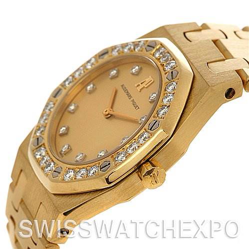 Audemars Piguet Royal Oak 18k Gold Ladies Watch