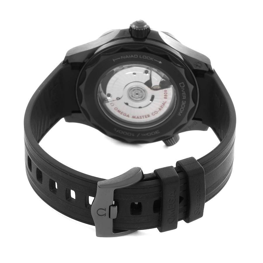 Omega Seamaster Diver Black Ceramic Mens Watch 210.92.44.20.01.003