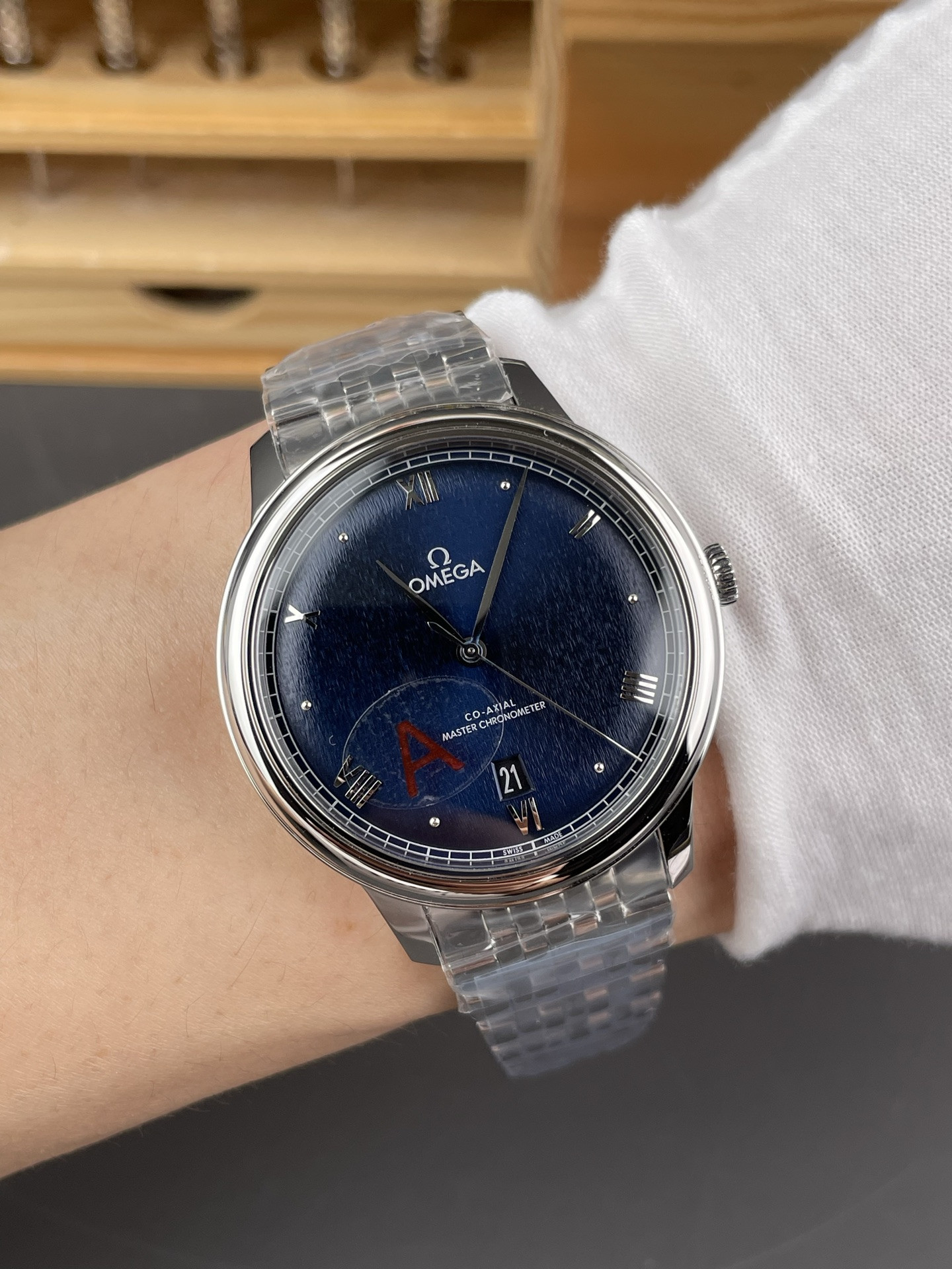 De Ville Men's Blue Dial