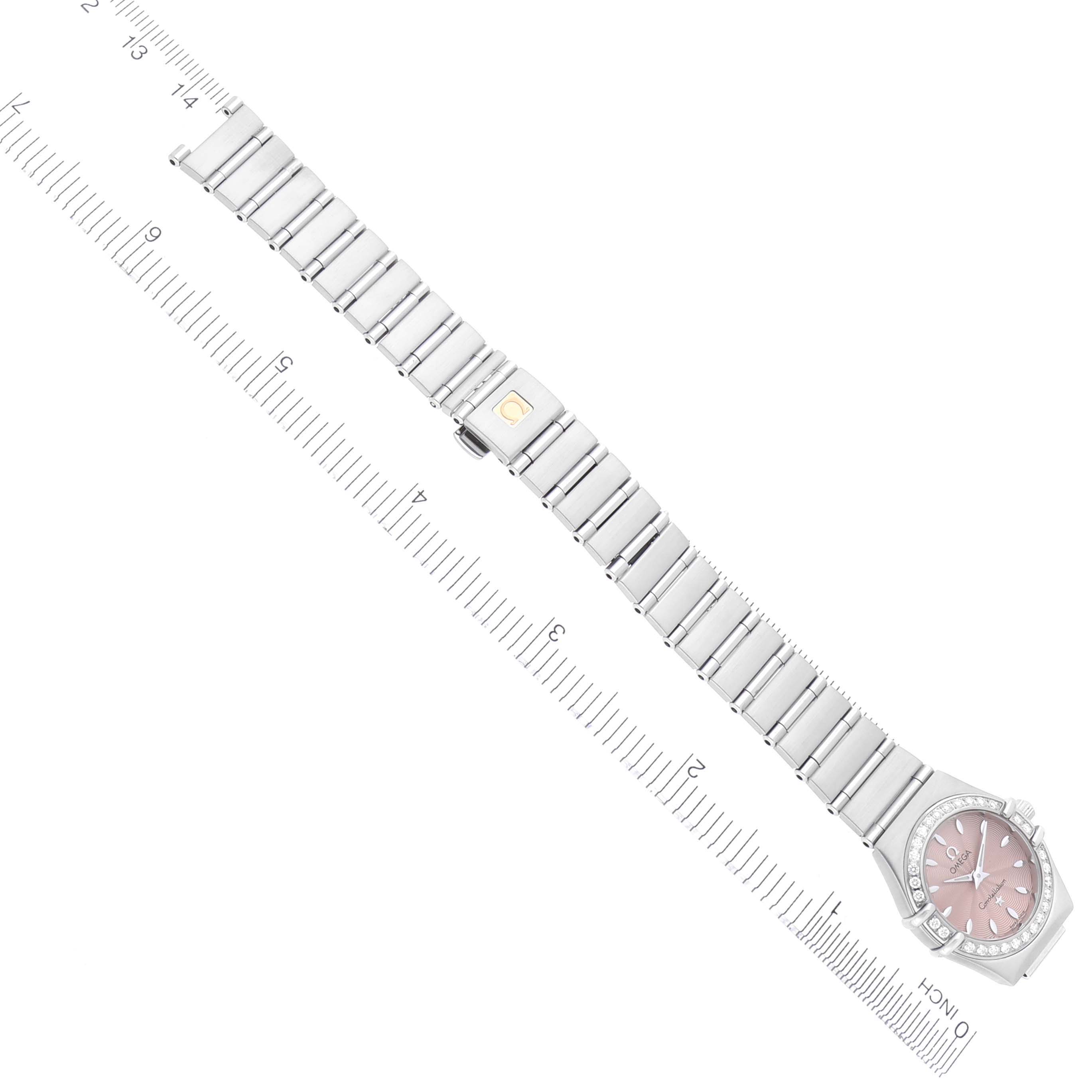 Omega Constellation MiniSalmon Dial Ladies Watch 22.0 MM 1466.62.00