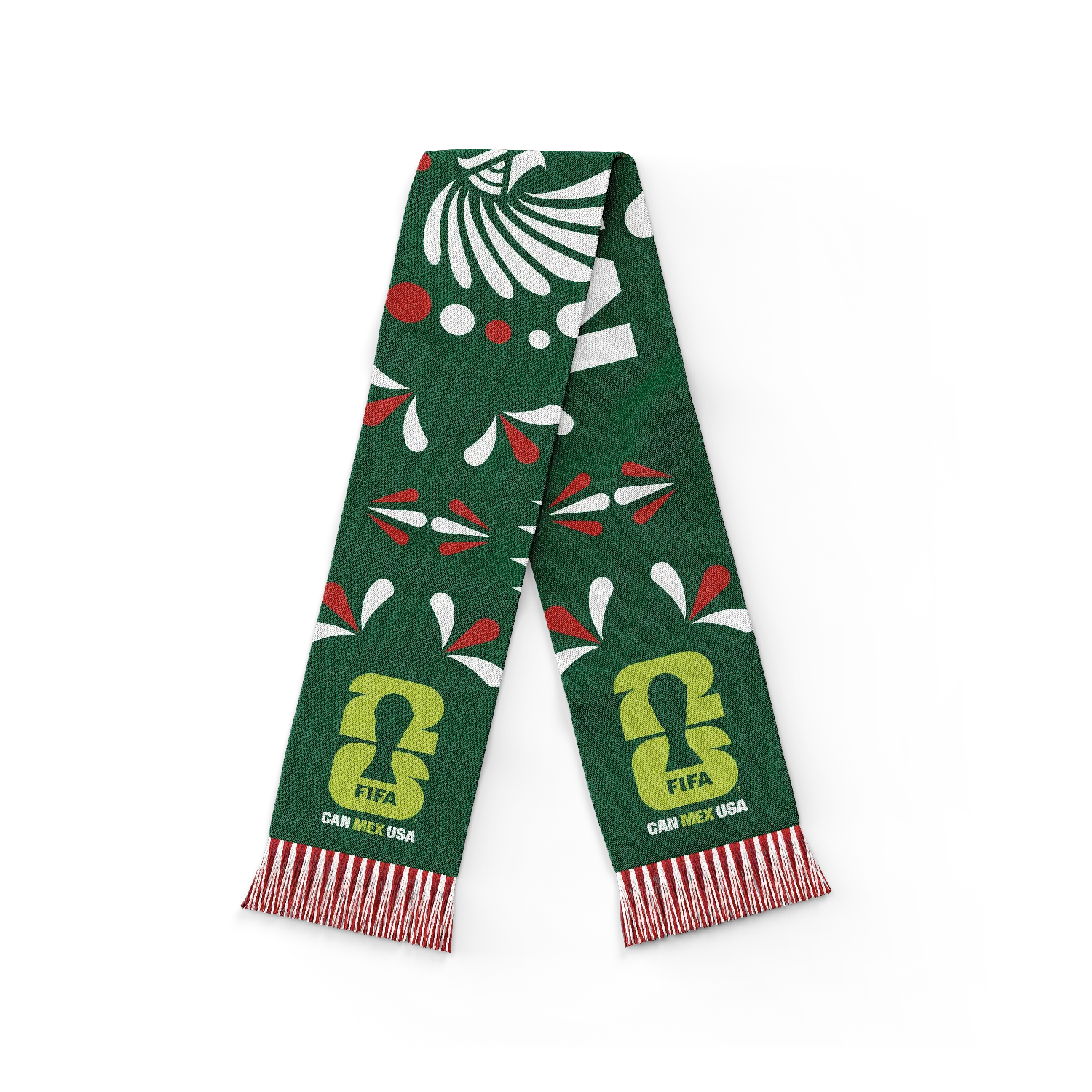 2026 World Cup Host Country Mexico Scarf