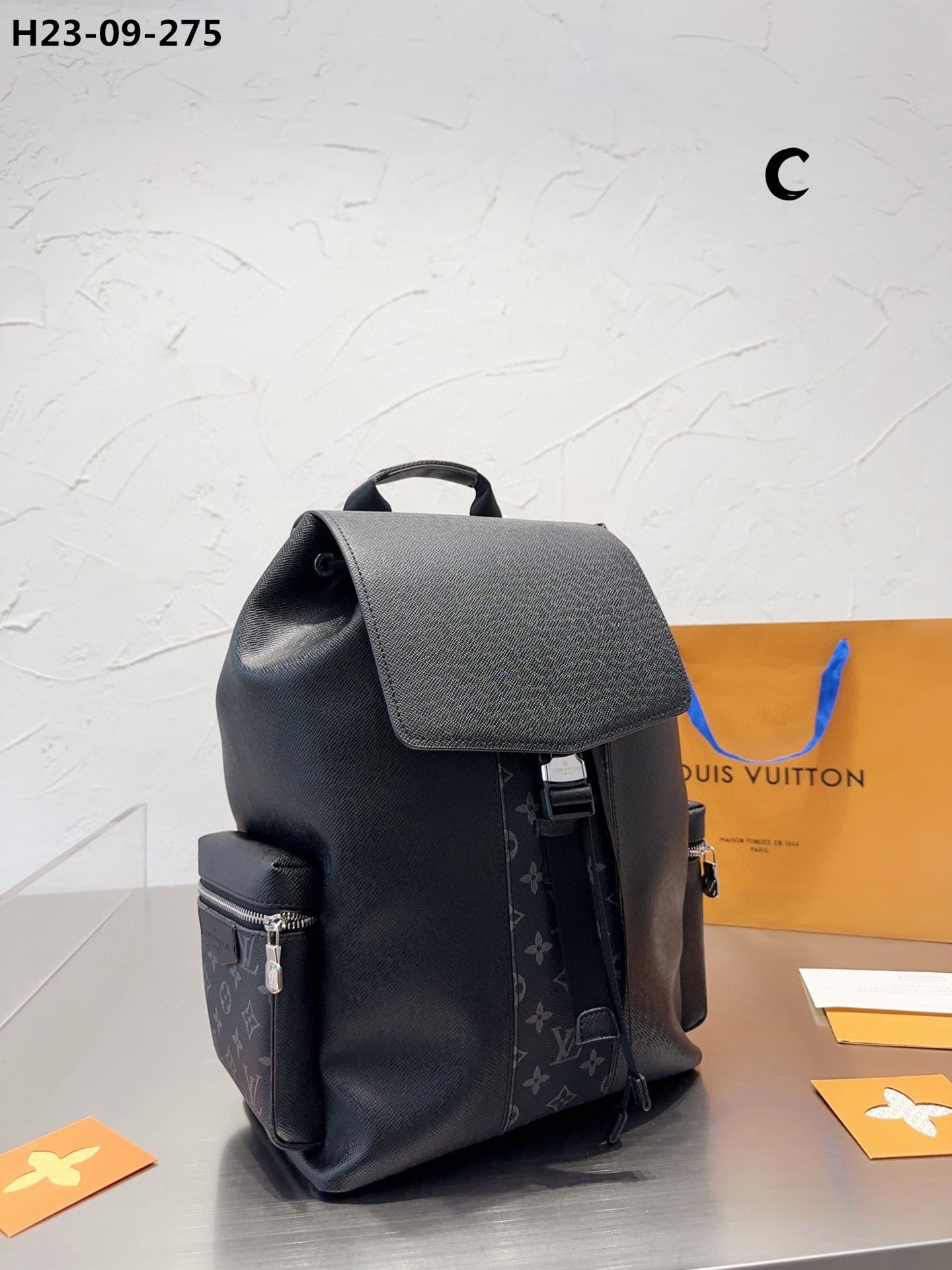 Louis Vuitton Outdoor Backpack Monogram Taigarama 40Cm