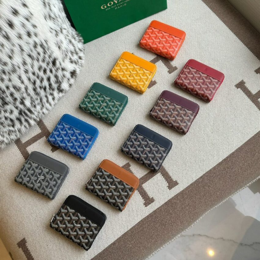 Goyard Matignon Mini Wallet — Premium Compact Dupe