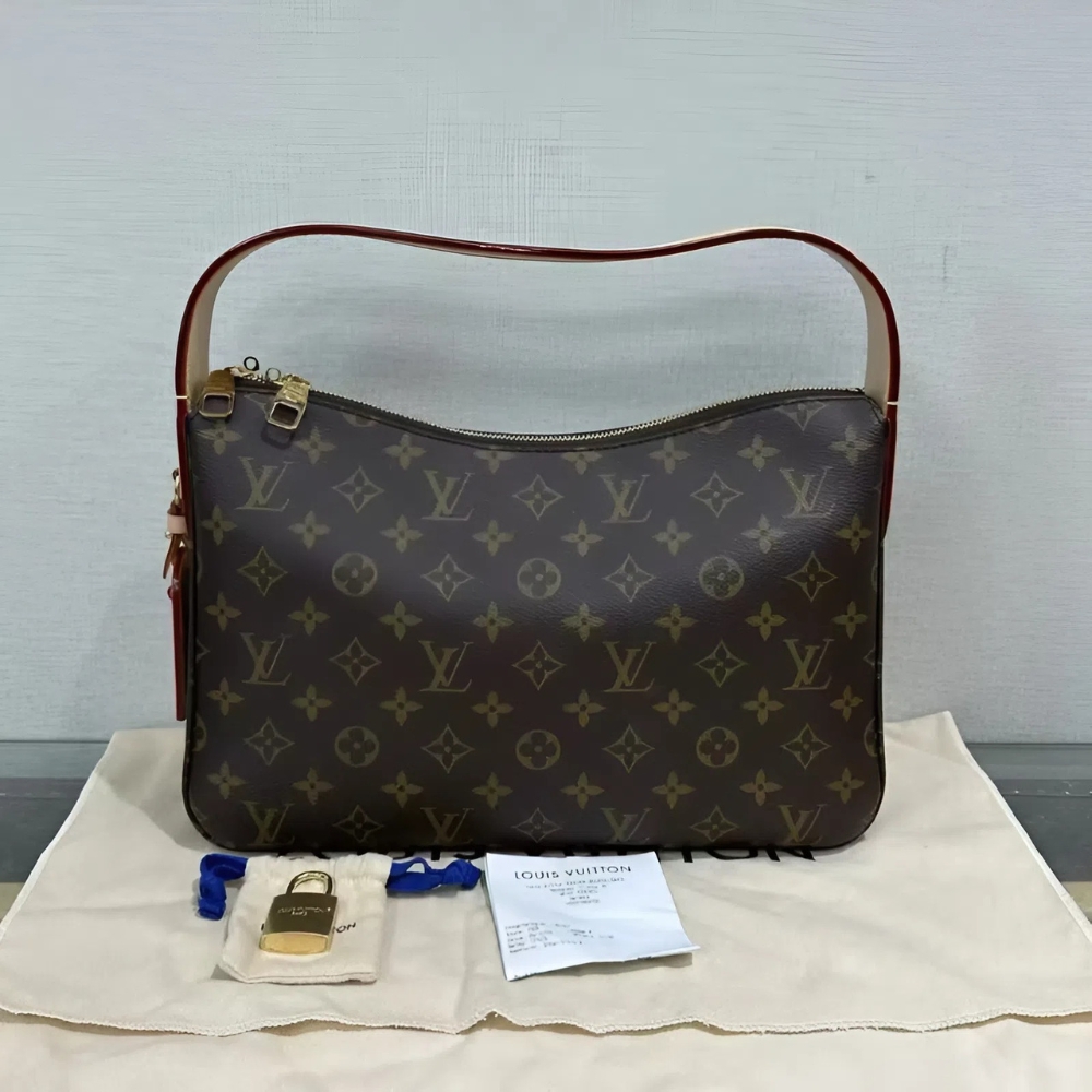 Louis Vuitton Slouchy PM Bag Brown 33cm M11952
