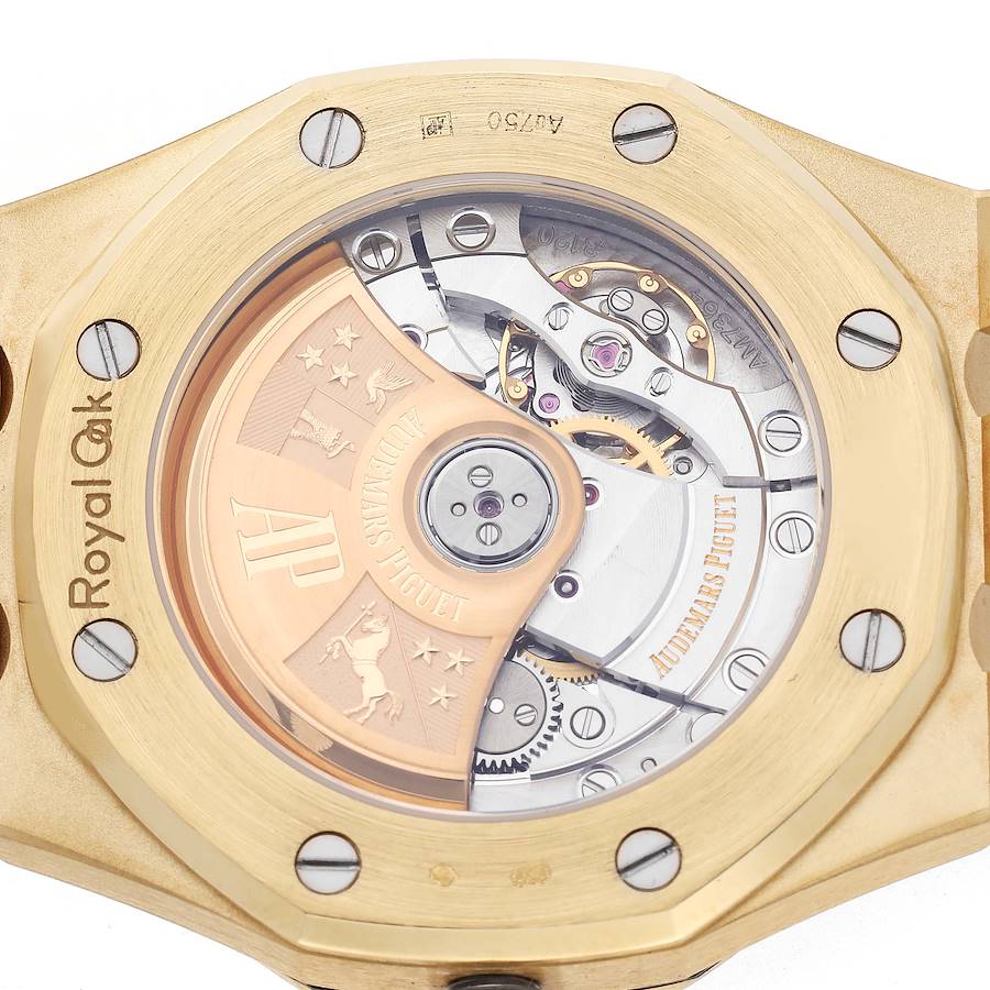Audemars Piguet Royal Oak 37mm Yellow Gold Mens Watch 15451BA