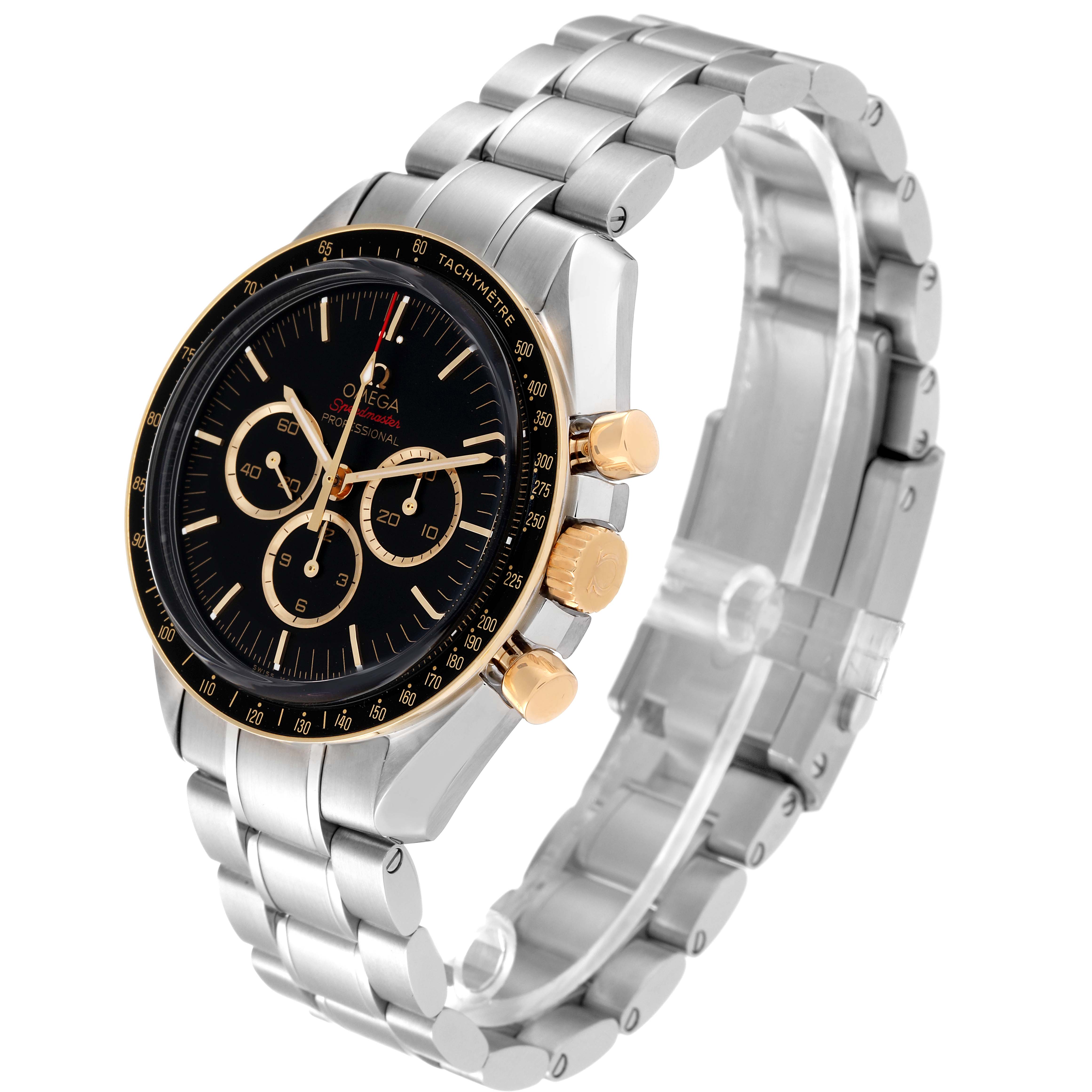 Omega Speedmaster Tokyo 2020 Limited Edition Steel Yellow Gold Mens Watch 42.0 MM 522.20.42.30.01.001
