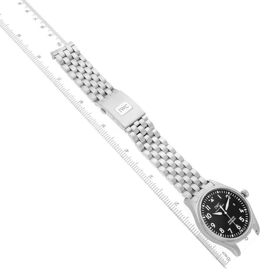 IWC Pilot Mark XVIII Black Dial Steel Mens Watch IW327015