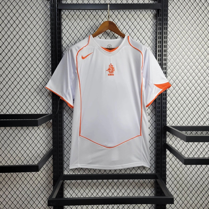 Retro Netherlands 2004 Away Jersey