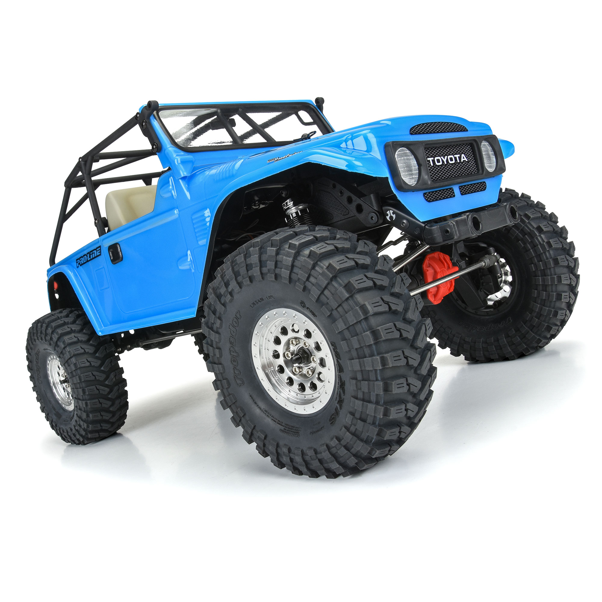 ARRMA 1/10 1979 Toyota Land Cruiser FJ40 Clear Body/Cage 12.3