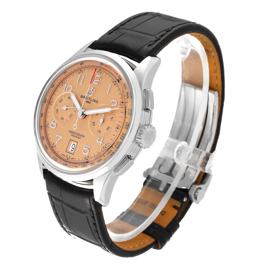 Breitling Premier B01 Chronograph 42 Steel Mens Watch AB0145